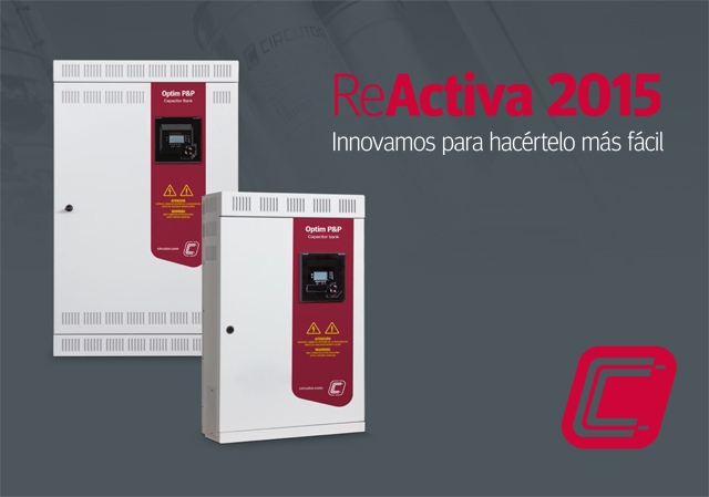 ReActiva 2015: Catálogo de Baterías esenciales de energía reactiva CIRCUTOR